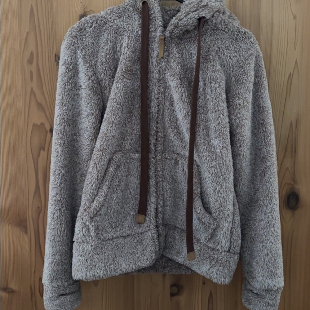 Cozy Fleece Zip-Up Hoodie